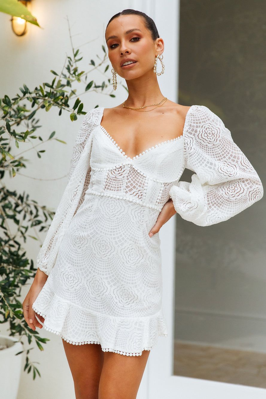 Forest Fairies Dress White sold by Hello Molly