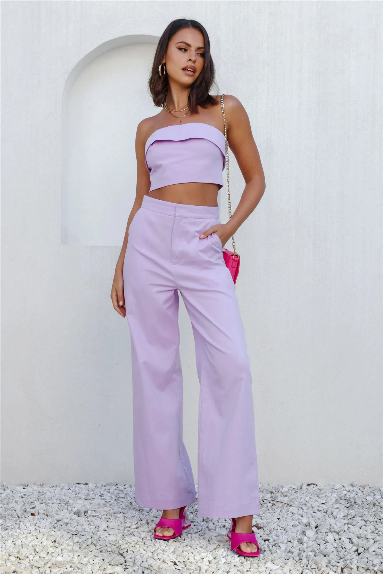 First Move Crop Purple sold by Hello Molly product image thumbnail 3