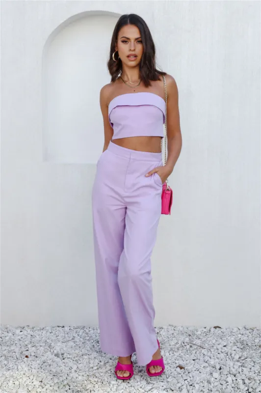 First Move Crop Purple sold by Hello Molly