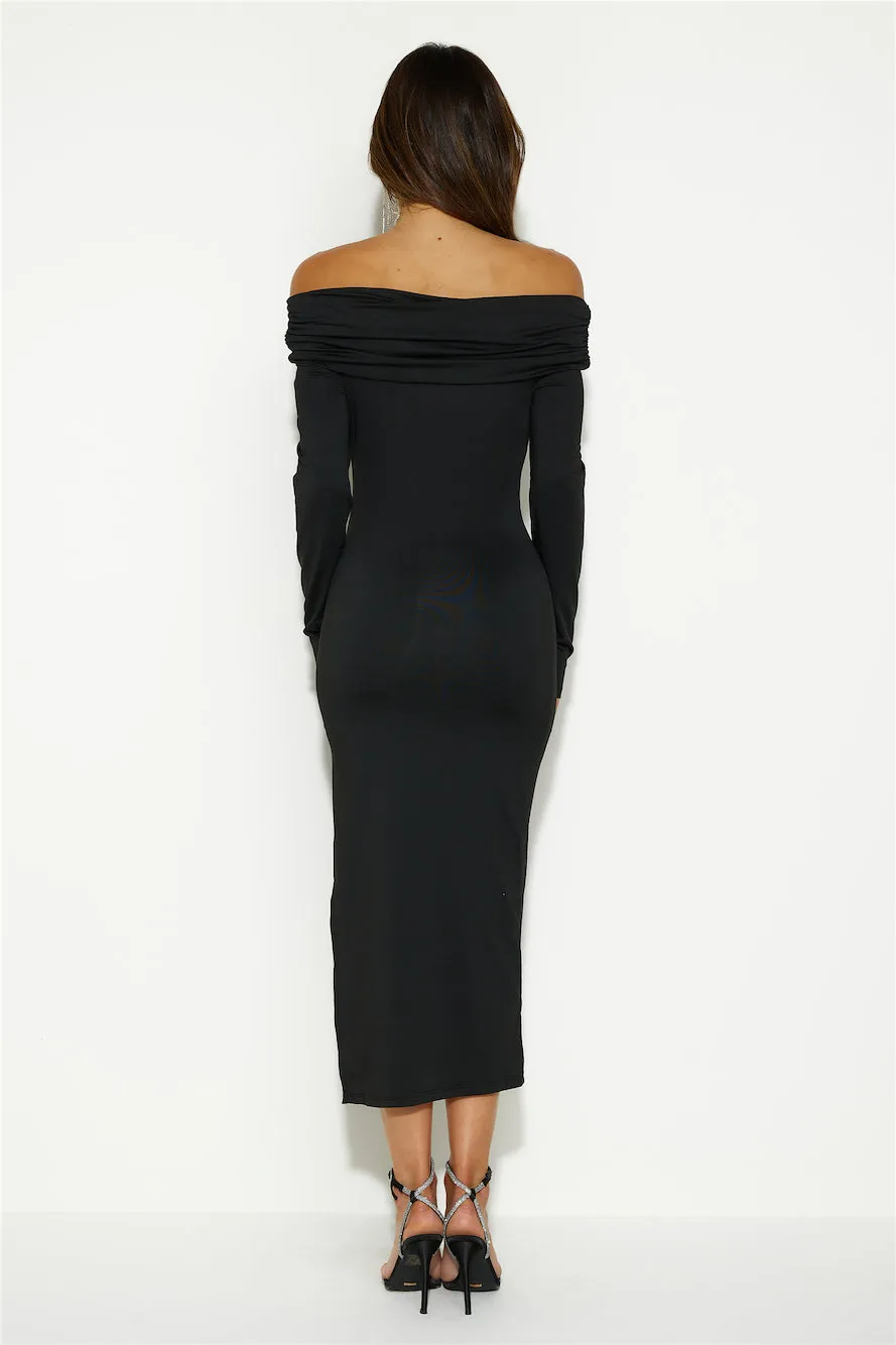 Your Destiny Midi Dress Black sold by Hello Molly product image thumbnail 5