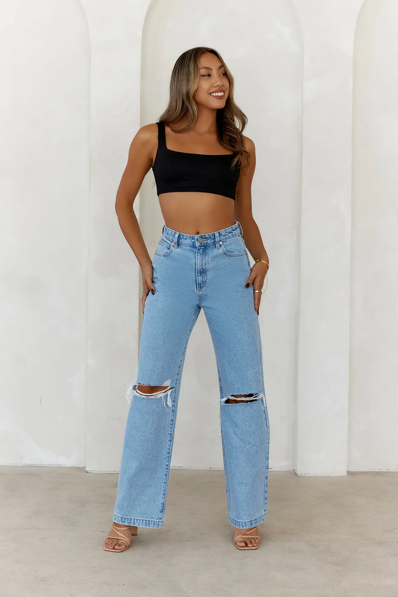 HELLO MOLLY BASE Style Essential Crop Top Black sold by Hello Molly product image thumbnail 4