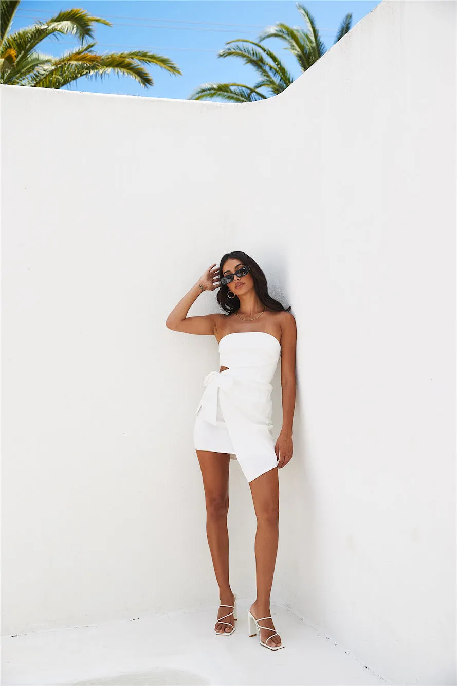 Dress It Up Mini Dress White sold by Hello Molly product image thumbnail 2