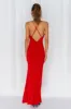 Words Of Warning Maxi Dress Red sold by Hello Molly