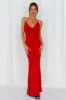 Words Of Warning Maxi Dress Red sold by Hello Molly