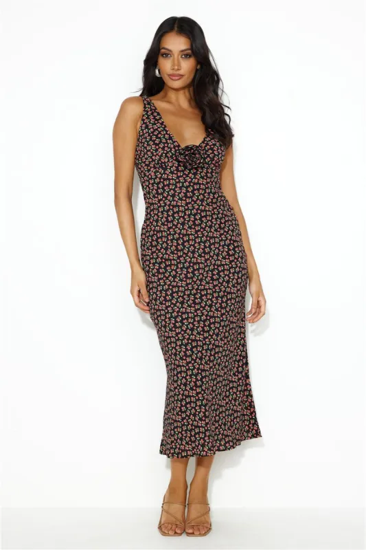 For Every Party Maxi Dress Black sold by Hello Molly