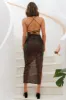 Closer To This Midi Dress Black Sequin sold by Hello Molly