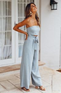 Pop Records Jumpsuit Olive sold by Hello Molly