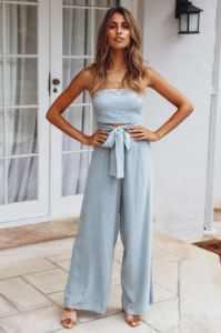 Pop Records Jumpsuit Olive sold by Hello Molly