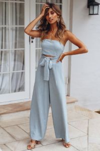 Pop Records Jumpsuit Olive sold by Hello Molly