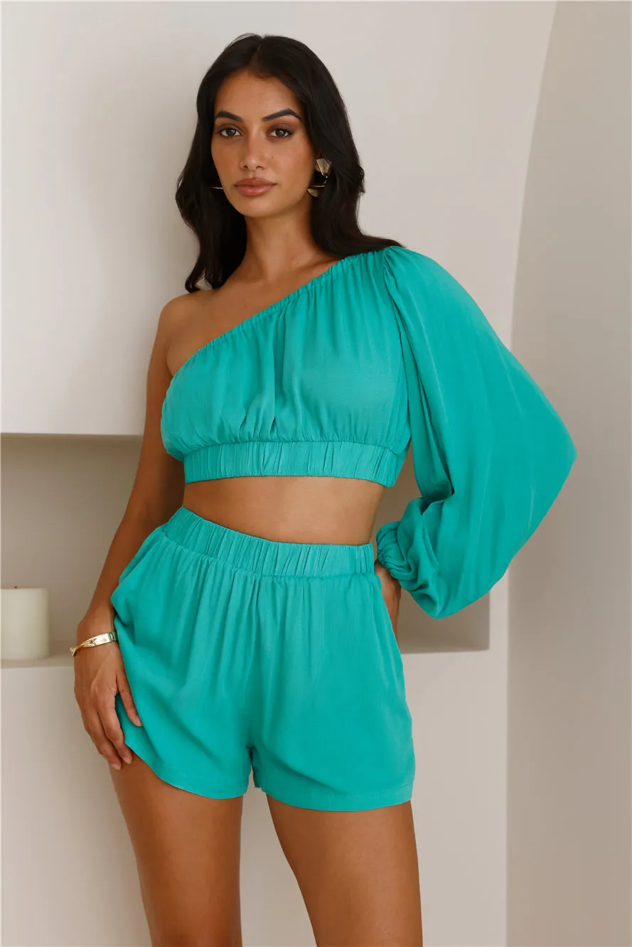 New Go-To Crop Top Green sold by Hello Molly product image thumbnail 5