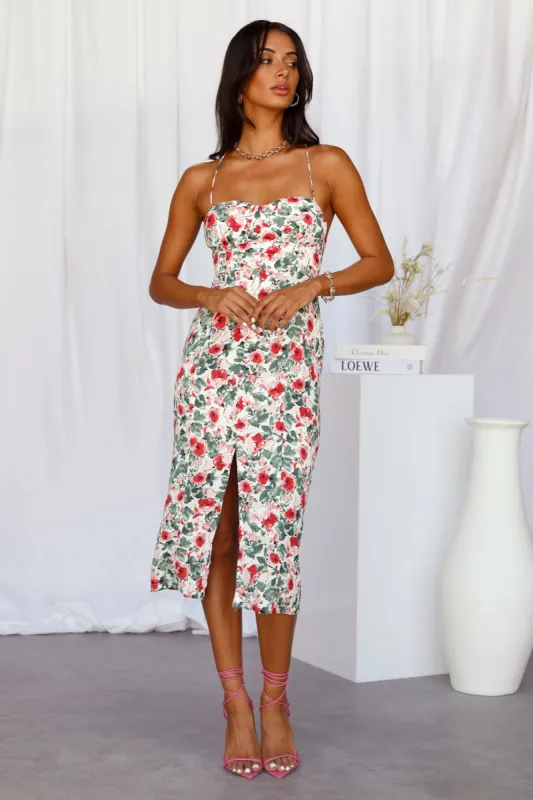 Posing For Real Midi Dress Floral sold by Hello Molly