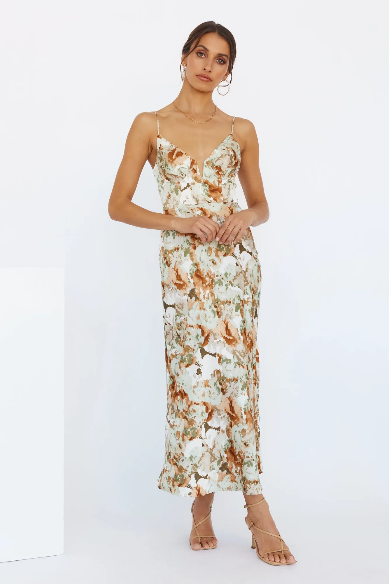 Heart You Midi Dress Sage sold by Hello Molly