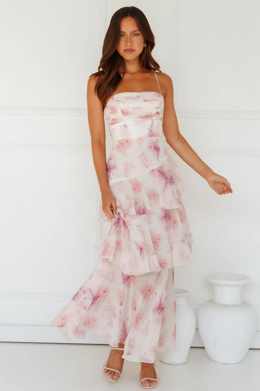 A Night Of Style Maxi Dress Pink sold by Hello Molly product image thumbnail 3