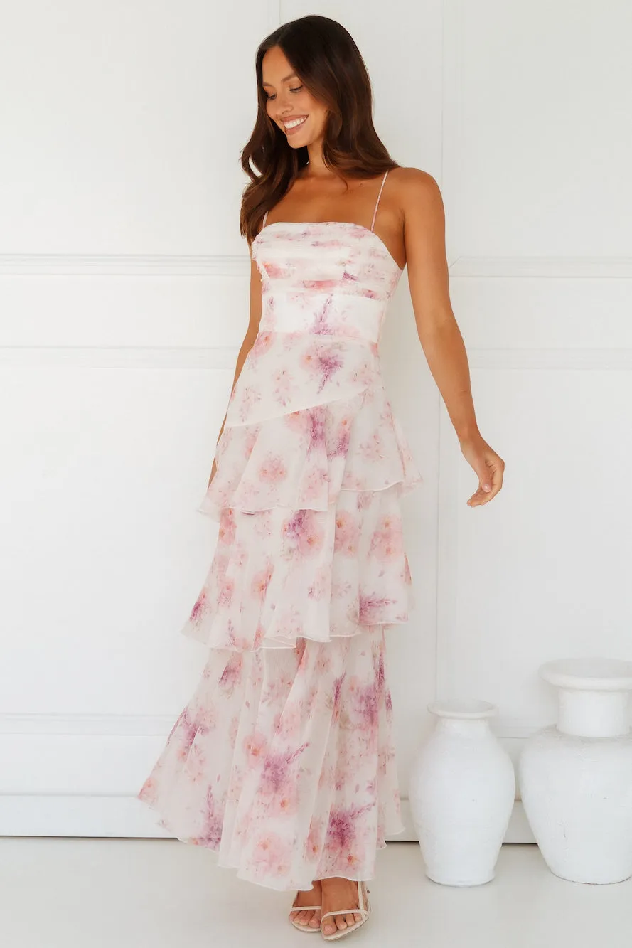A Night Of Style Maxi Dress Pink sold by Hello Molly product image thumbnail 2