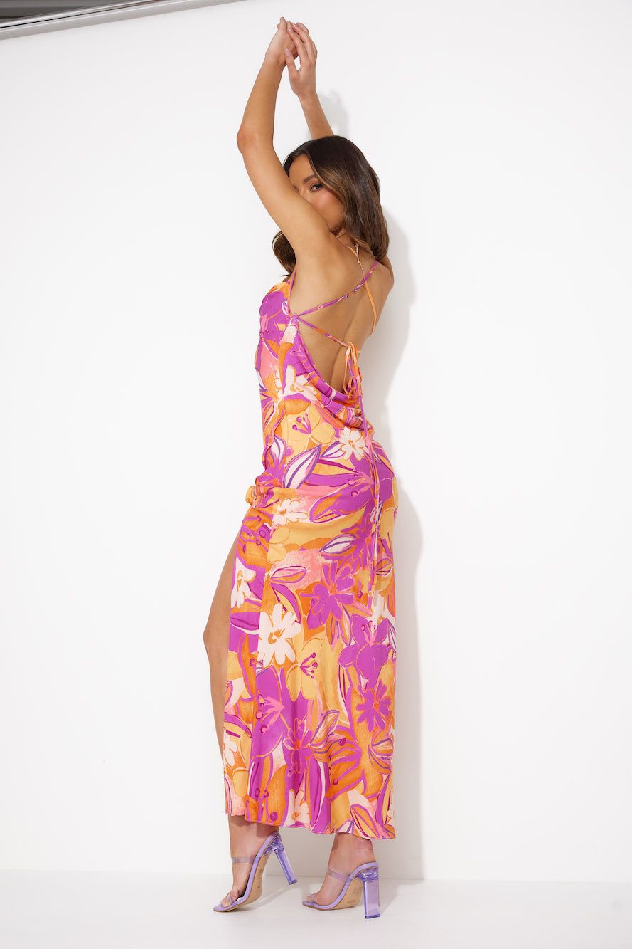 Love By Sea Maxi Dress Orange sold by Hello Molly product image thumbnail 5