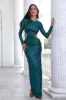 DEAR EMILIA Promise Me Forever Sequin Maxi Dress Green sold by Hello Molly