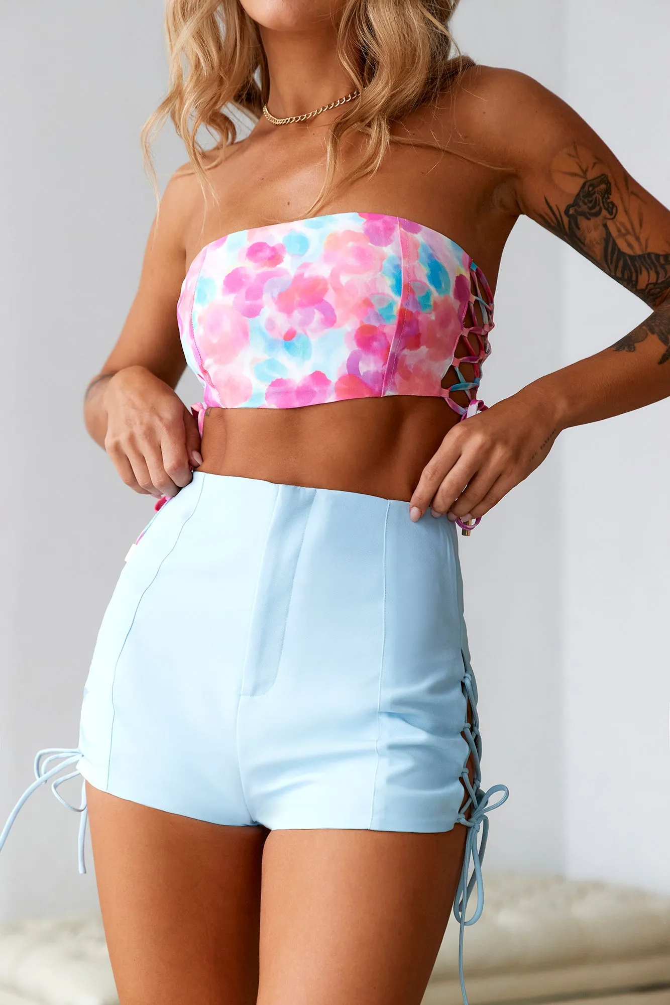 HELLO MOLLY Confetti Bustier Top Multi sold by Hello Molly product image thumbnail 4