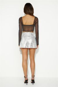 Life Spark Crop Top Black sold by Hello Molly