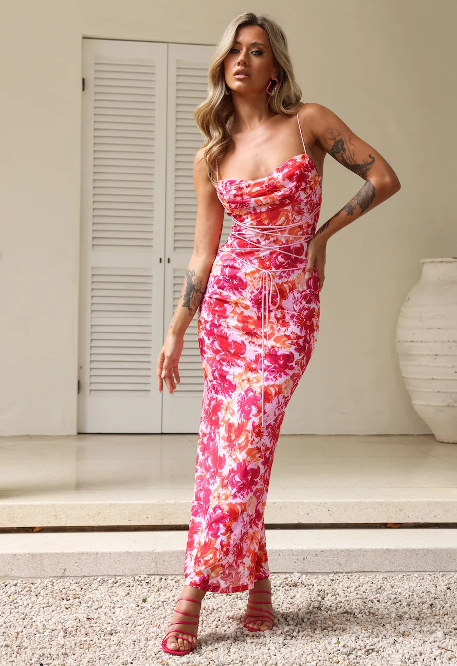 Sweetest Things Maxi Dress Pink sold by Hello Molly product image thumbnail 3