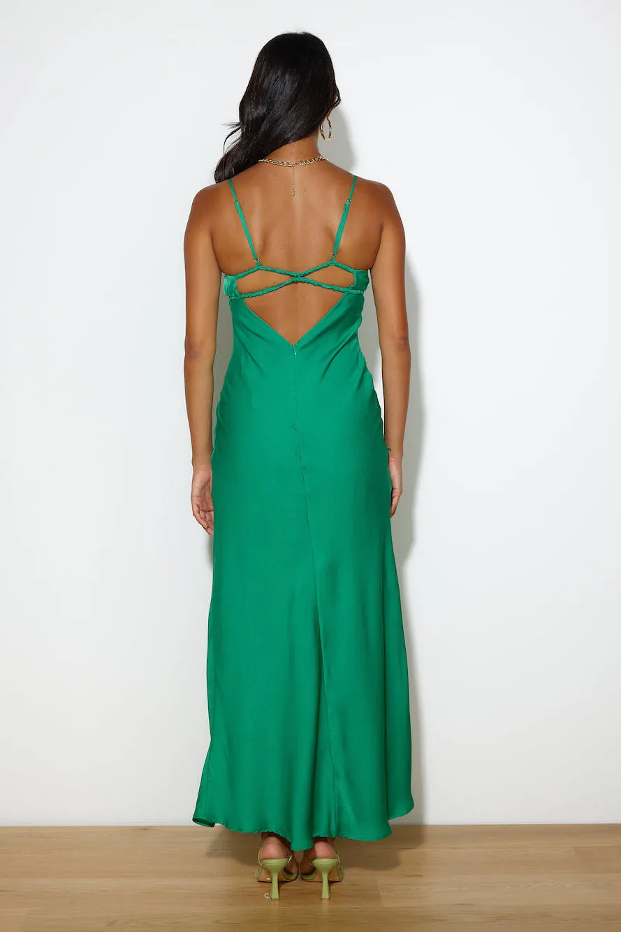Pretty Lengths Maxi Dress Green sold by Hello Molly product image thumbnail 5