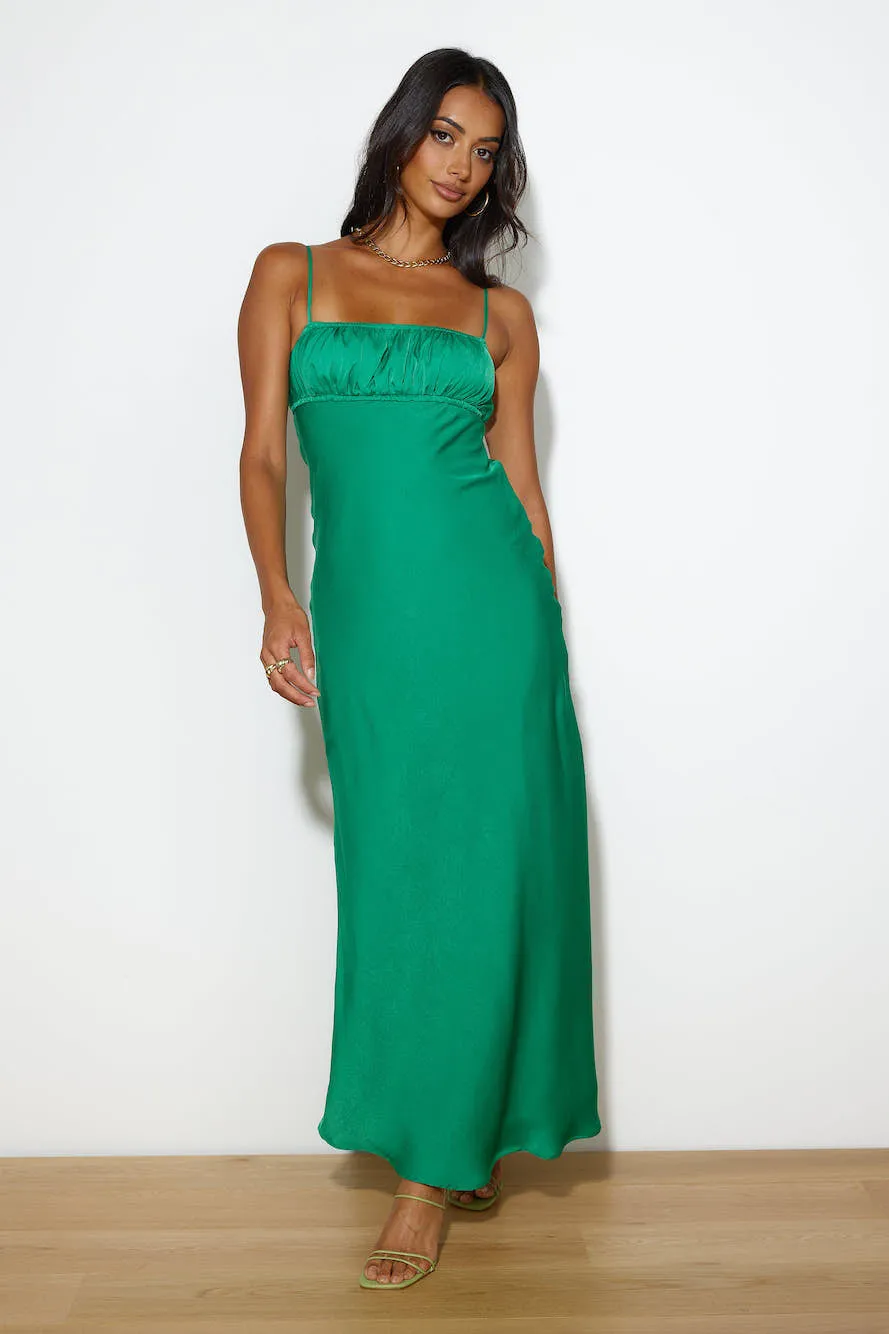 Pretty Lengths Maxi Dress Green sold by Hello Molly product image thumbnail 2