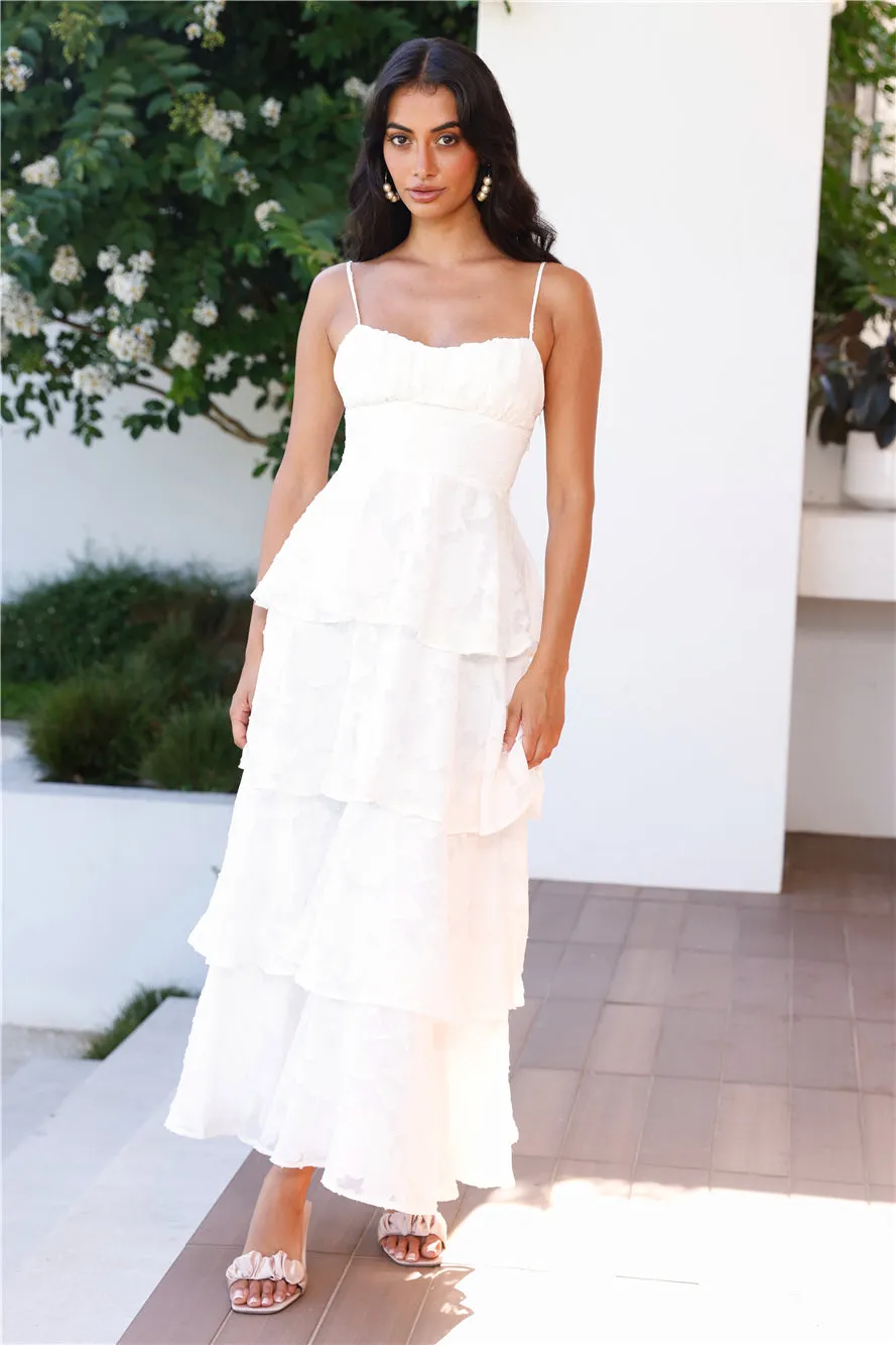 Thriving Now Maxi Dress White sold by Hello Molly product image thumbnail 2