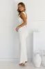 Upscale Ribbed Maxi Dress White sold by Hello Molly