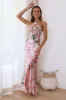 Feeling Moody Maxi Dress Pink sold by Hello Molly