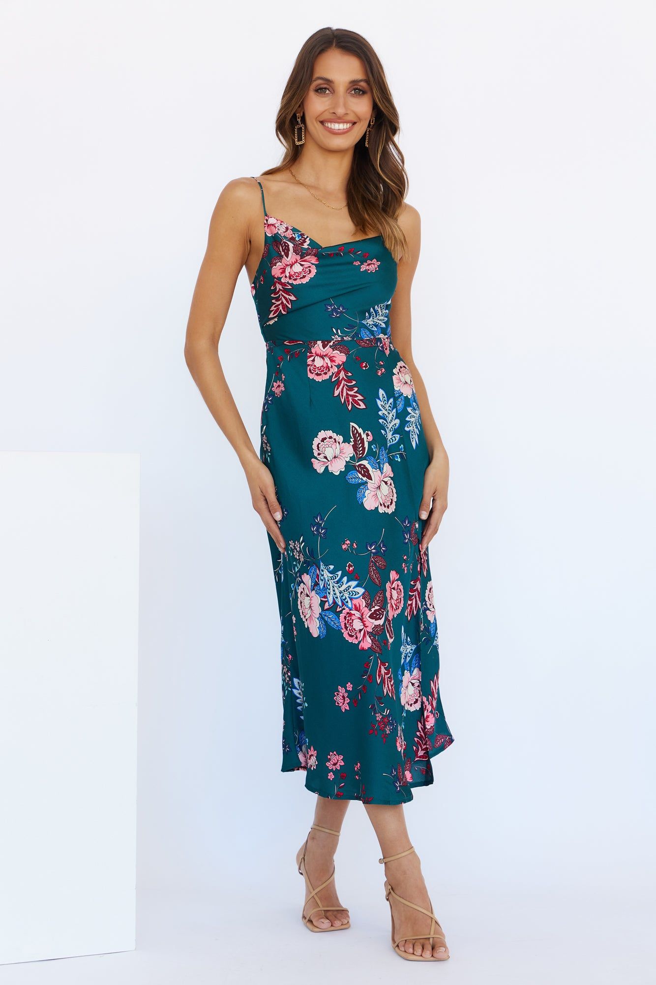 Atlas Maxi Dress Green sold by Hello Molly product image thumbnail 4
