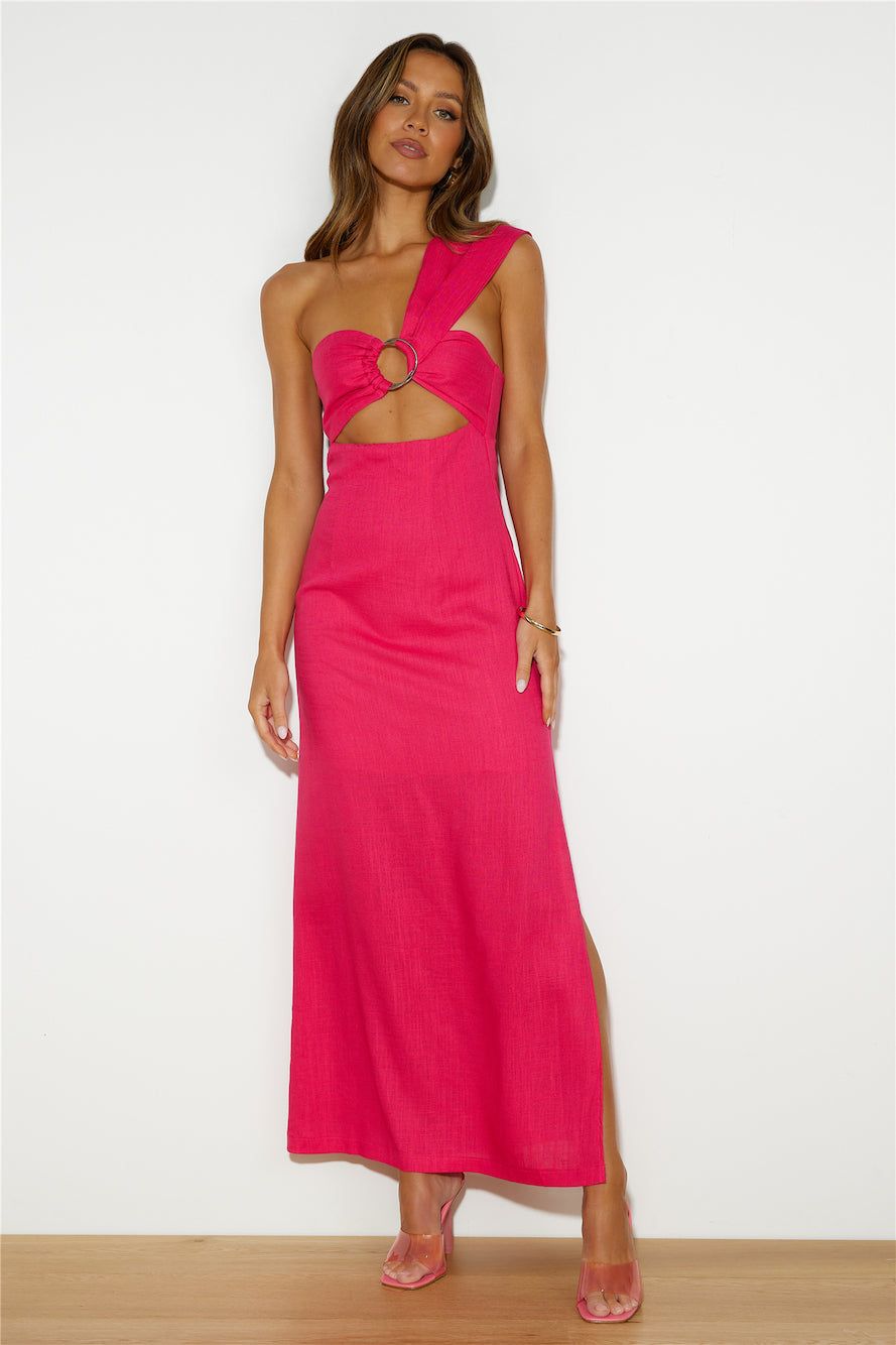 Be On Socials Maxi Dress Pink sold by Hello Molly product image thumbnail 3