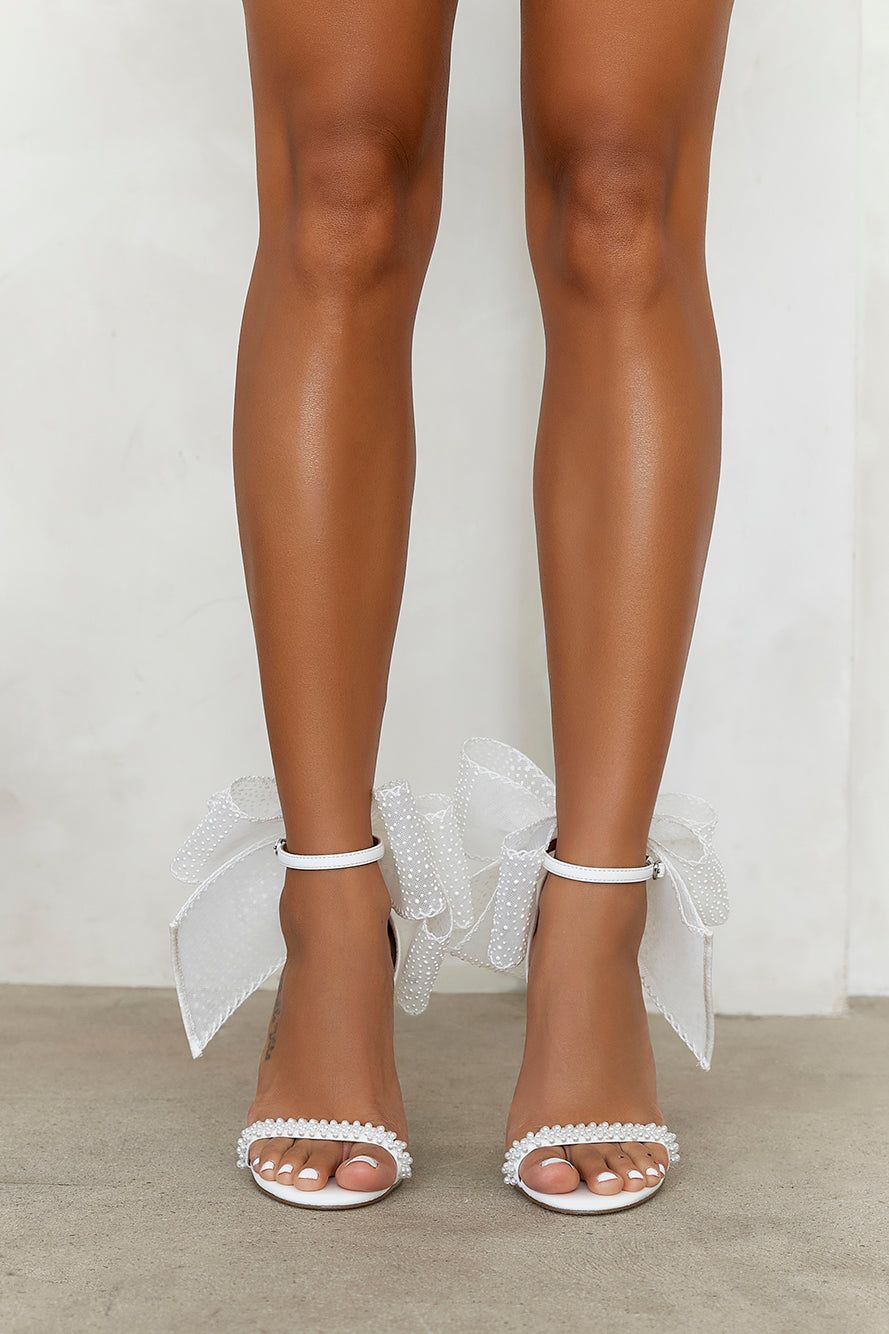 STEVE MADDEN Benni Heels White | Parallel