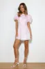 Cutest Event Mini Dress White Print sold by Hello Molly