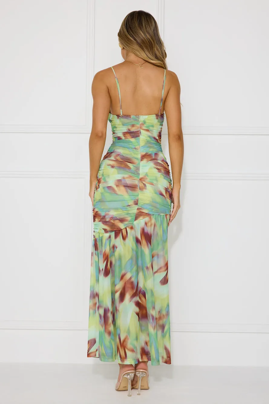 Lush Affair Maxi Dress Green sold by Hello Molly product image thumbnail 5
