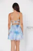 Twilight Tranquility Mini Dress Blue sold by Hello Molly