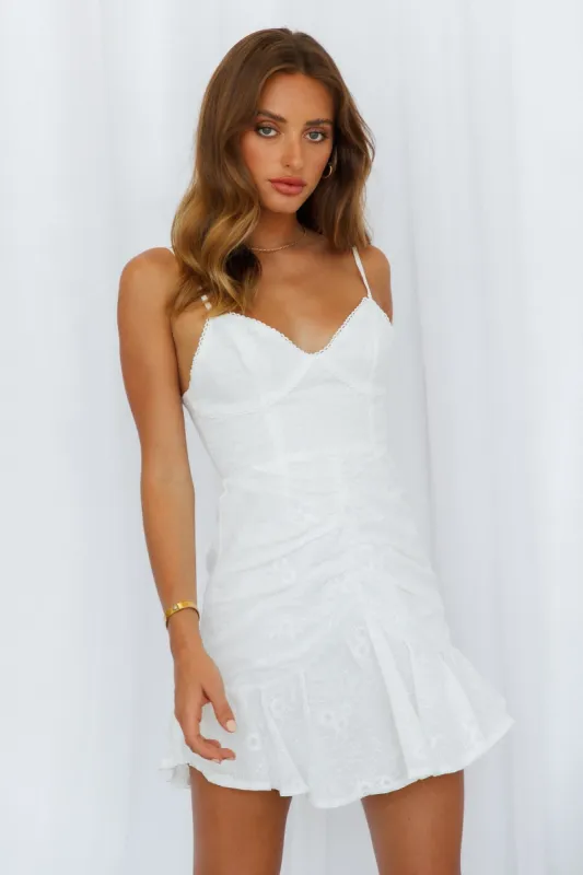 Ivory Lights Dress White sold by Hello Molly