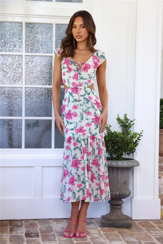 Let's Brunch Maxi Dress Beige sold by Hello Molly