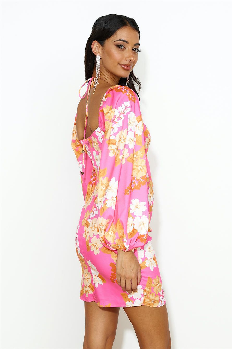 Fresh Season Mini Dress Pink sold by Hello Molly product image thumbnail 5