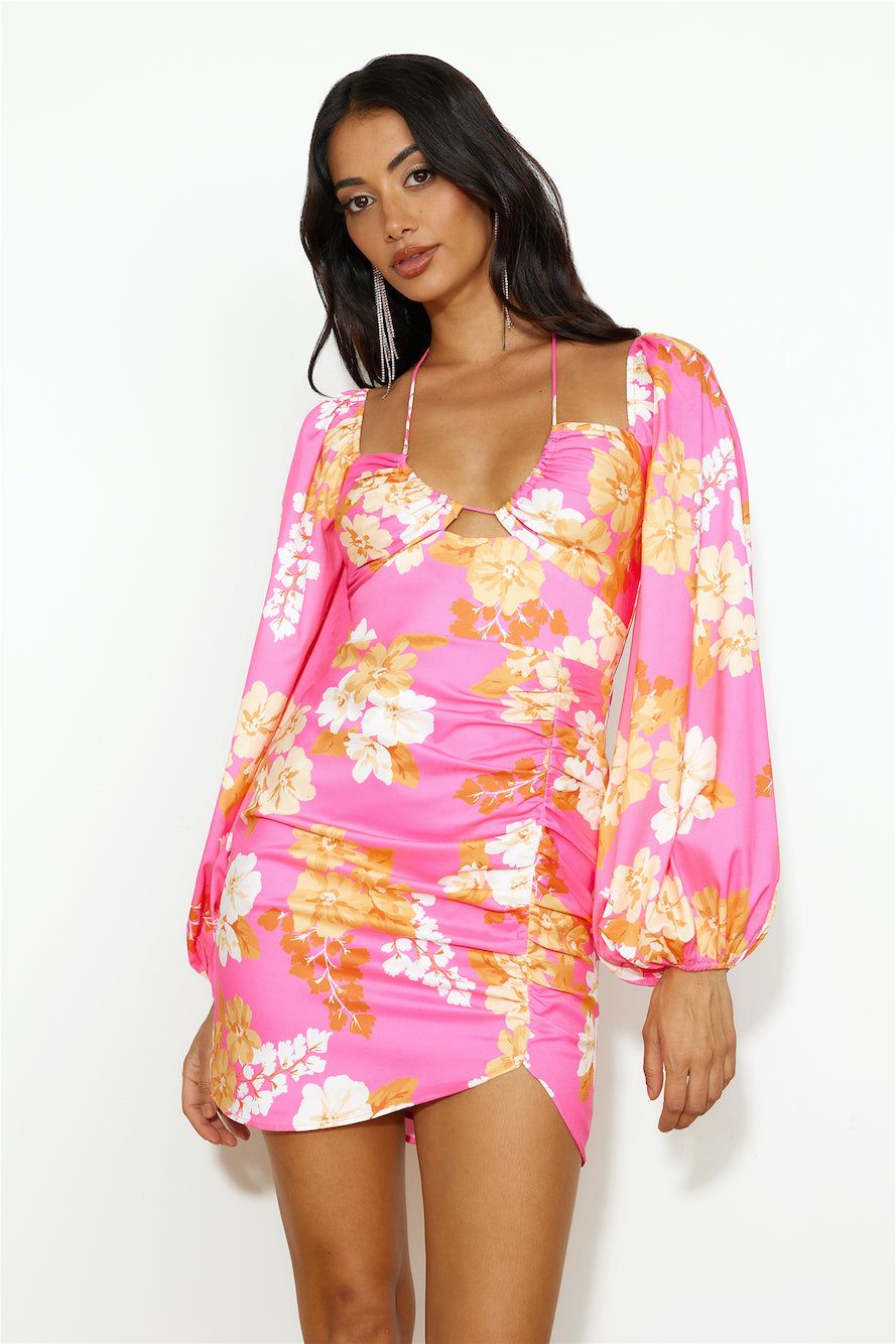 Fresh Season Mini Dress Pink sold by Hello Molly product image thumbnail 3