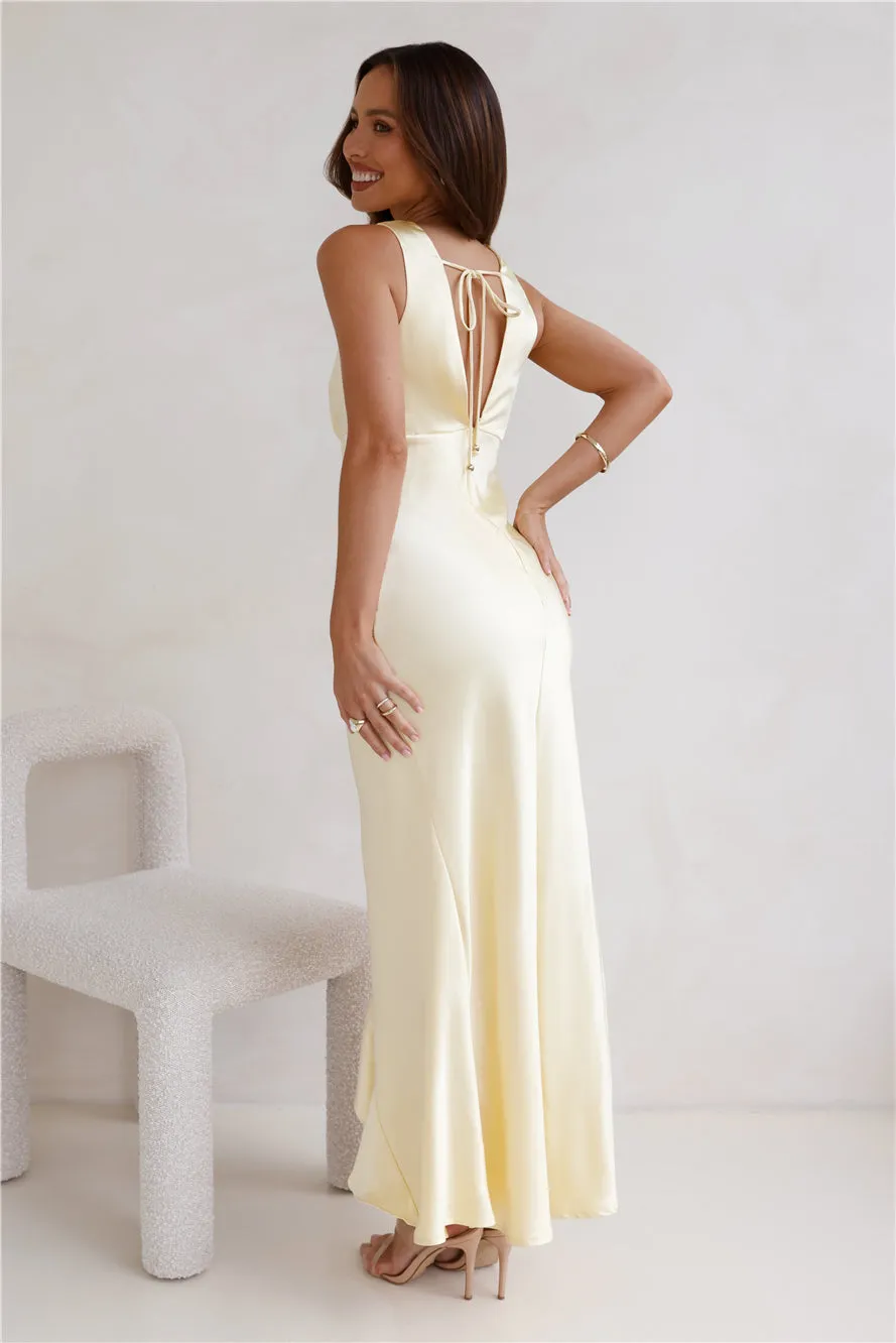 Lavish Status Maxi Dress Yellow sold by Hello Molly product image thumbnail 5