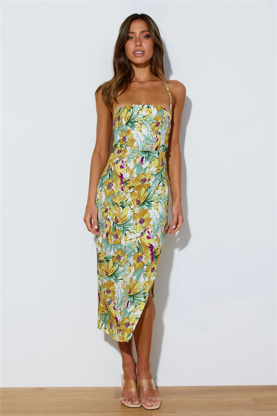 Find Yourself Midi Dress Yellow sold by Hello Molly product image thumbnail 2