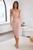 Smooth Lines Midi Dress Blush sold by Hello Molly