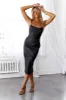 HELLO MOLLY Secured Midi Dress Black sold by Hello Molly