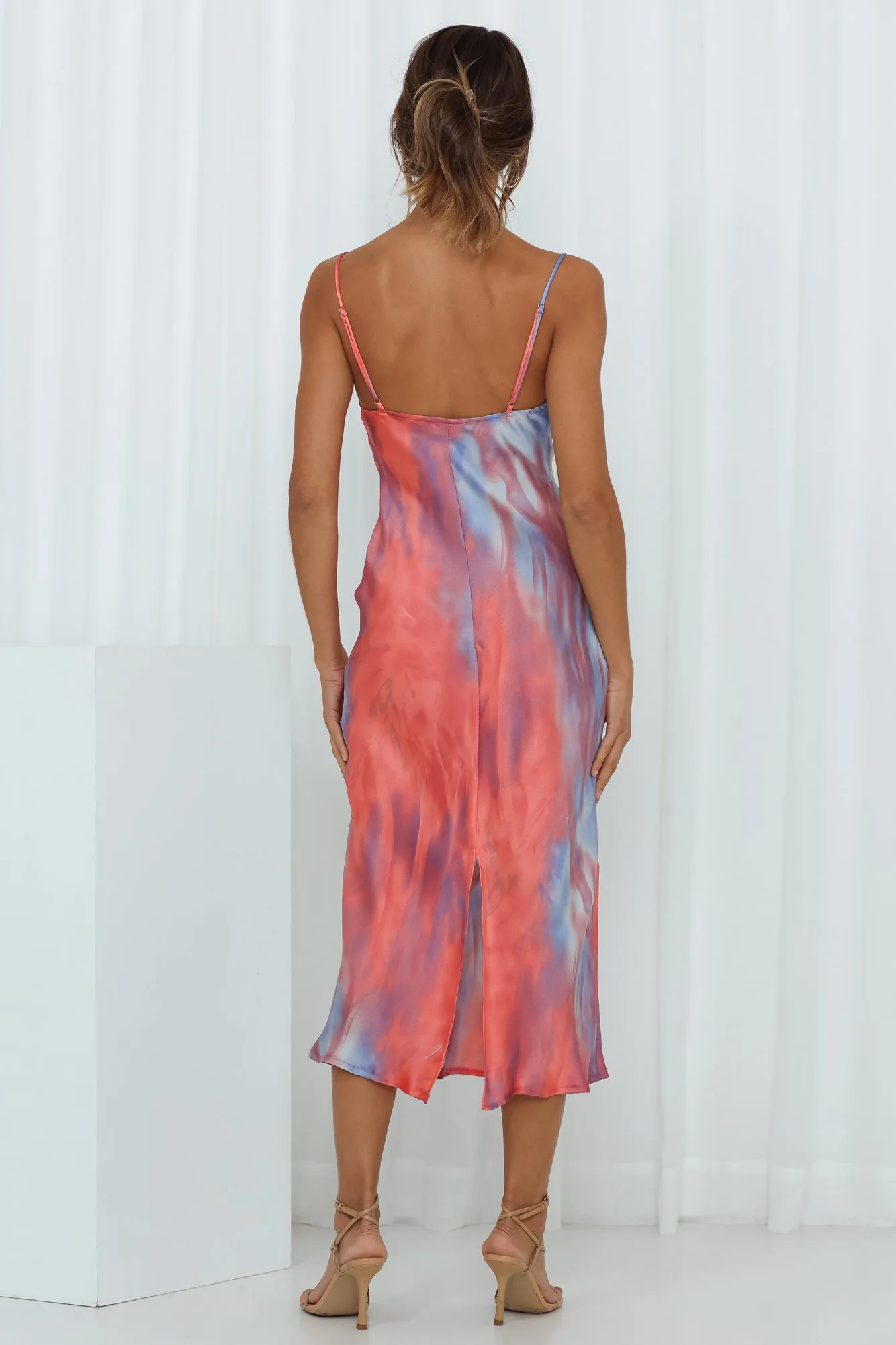 Mirror Mirror On The Wall Midi Dress Red sold by Hello Molly product image thumbnail 4