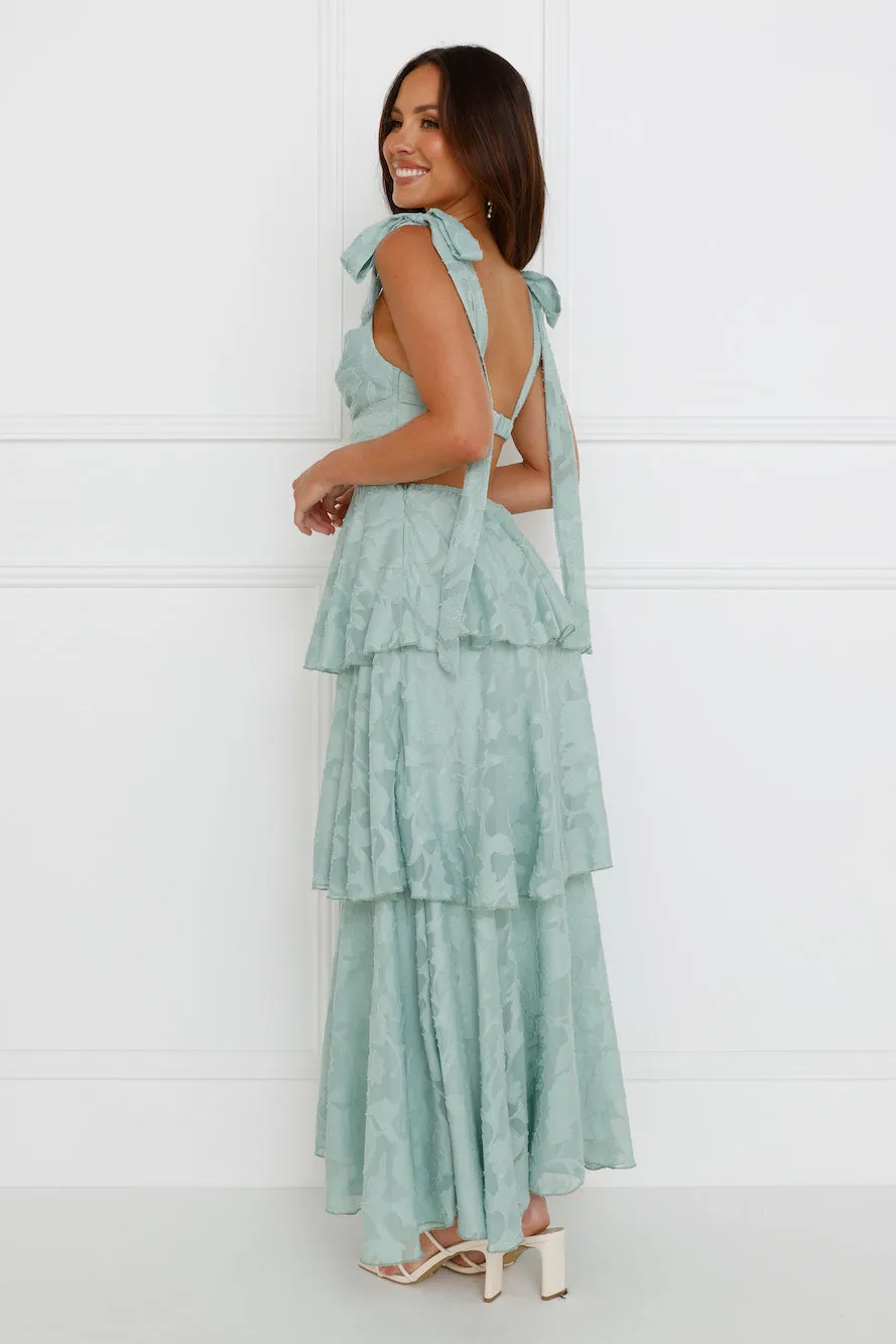 Alix Maxi Dress Sage sold by Hello Molly product image thumbnail 4