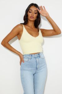 Easy Touch Top Yellow sold by Hello Molly