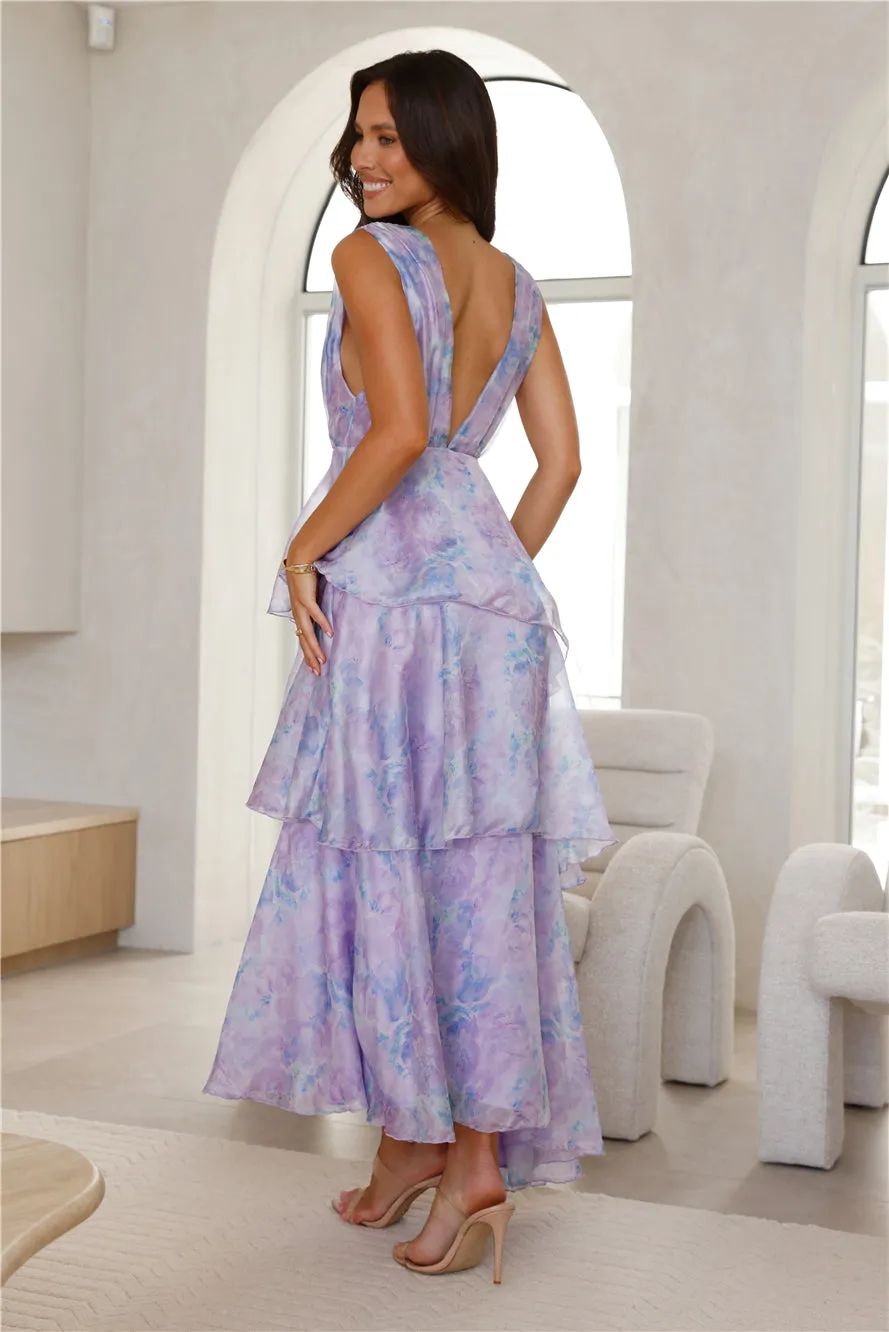 Fashion Location Maxi Dress Purple sold by Hello Molly product image thumbnail 4