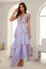 Fashion Location Maxi Dress Purple sold by Hello Molly