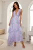 Fashion Location Maxi Dress Purple sold by Hello Molly