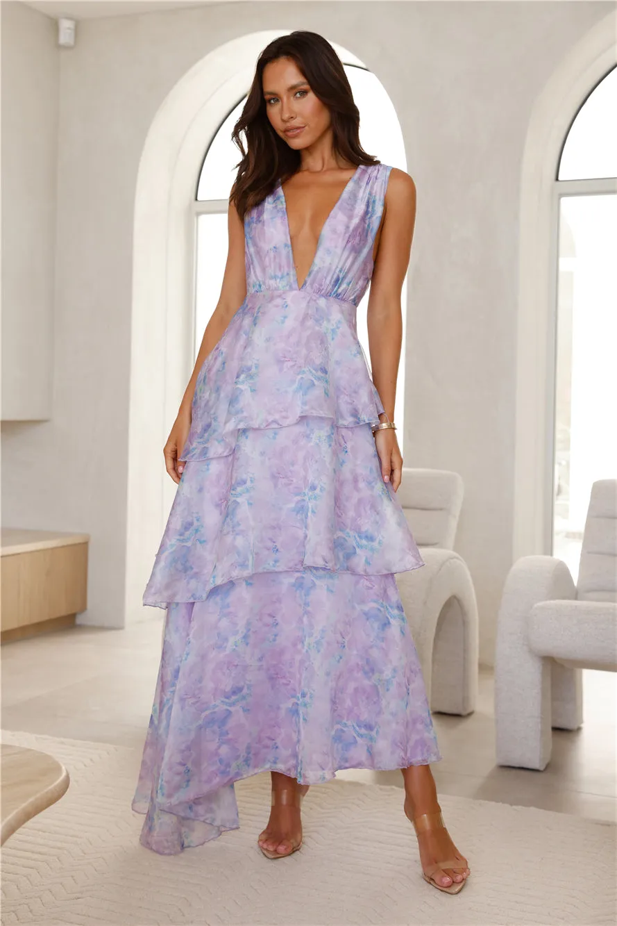 Fashion Location Maxi Dress Purple sold by Hello Molly product image thumbnail 3