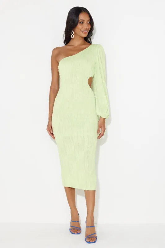 Ready To Join Midi Dress Green sold by Hello Molly